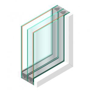 Triple glas spoedglas