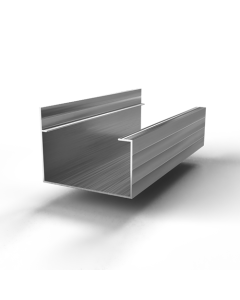 Aluminium goot