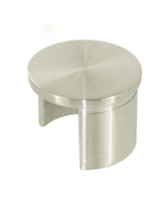 Celest eindkap U-profiel voor balustrade handrail rond 42,4 mm