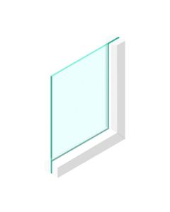 Enkel glas 5 mm