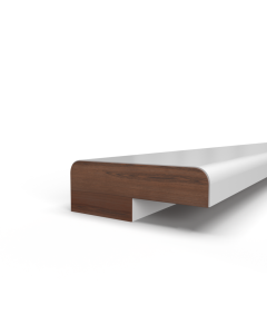 Opdek Glaslat 12x33 mm - sponning 5x16mm