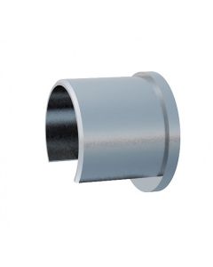 Balustrade eindkap rond vlak RVS diameter 42.4