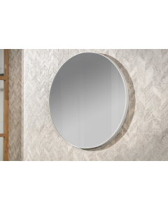 LED spiegel op maat - Rond met indirecte verlichting rondom