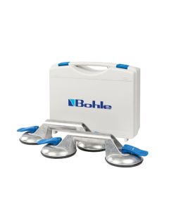 Veribor aluminium 2-naps zuigheffer in set Serie 2021