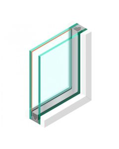 Dubbel glas HR++ 44.2 - sp - #44.2