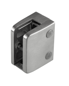 Glasklem RVS 316 - 70 x 55 mm (88.4 gelaagd glas)