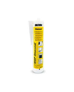 Oneseal universeel overschilderbare glas- en voegkit - Zwart (RAL9011)