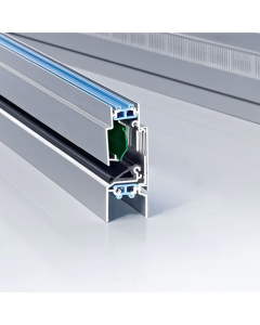 Ventilatierooster DucoFlat 12 'ZR' DAR aluminium