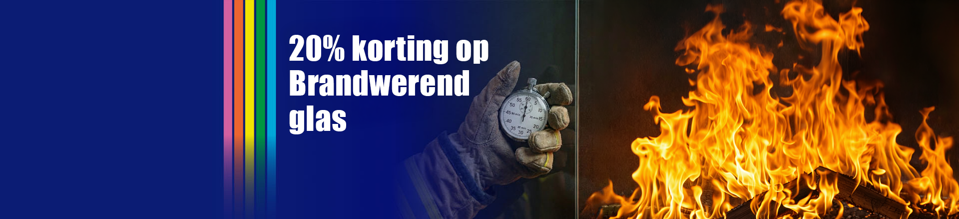 Enkel en dubbel brandwerend glas, snel geleverd bij Glasgigant